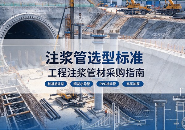 安化注浆管选型标准